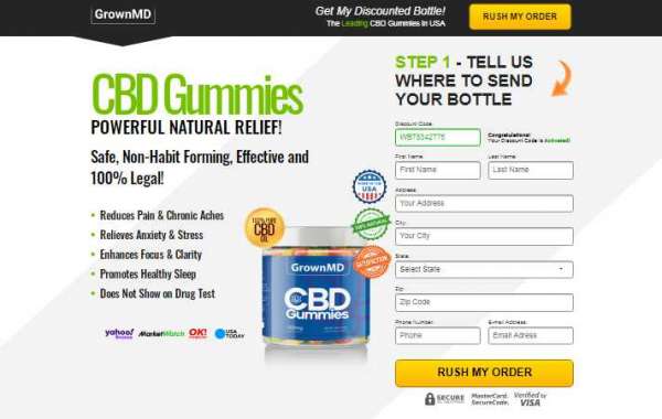 GrownMD CBD Gummies-reviews-price-buy-benefits- Reduces Anxiety & Stress