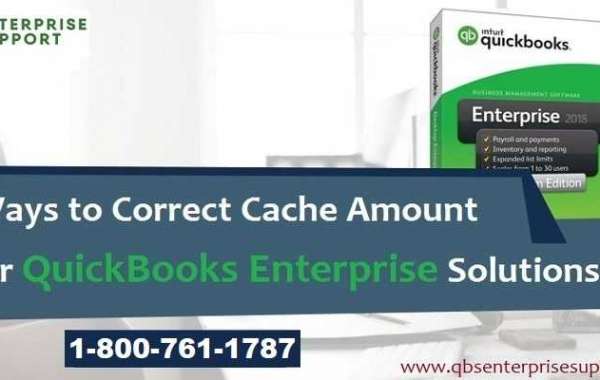 How to Correct Cache Amount and Cookies for QuickBooks Enterprise?