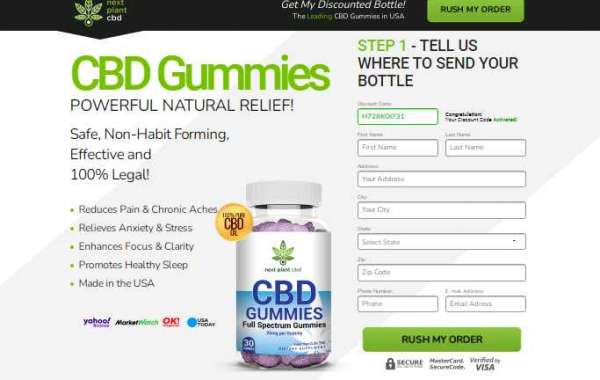 Next Plant CBD Gummies Safe, Non-Habit Forming, Effective, for Relieve Anxiety & stress