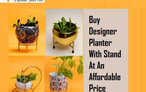 Buy Designer Planter With Stand At An Affordable Price