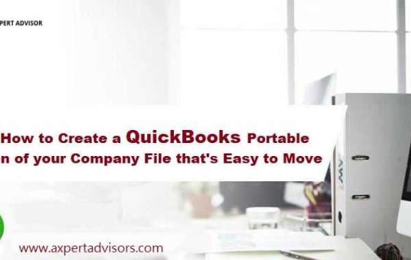 Steps to create and open portable company file in QuickBooks desktop