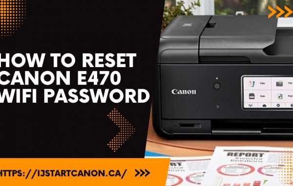 How to Reset the Canon E470 Wireless Printer