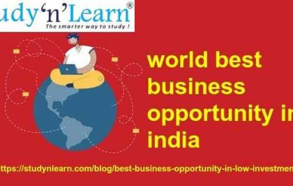 world best business opportunity in india